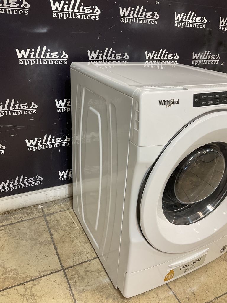 Whirlpool Used Washer Front- load 27inches (White) 