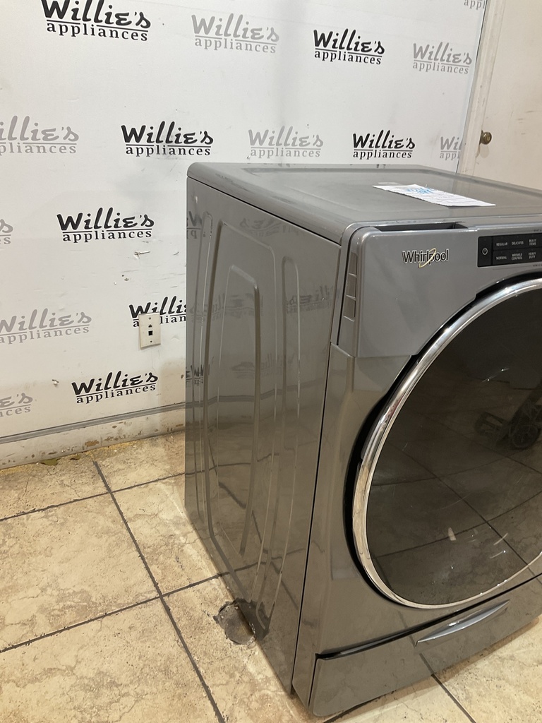 Whirlpool Used Washer Front-load 27inches (Grey) 