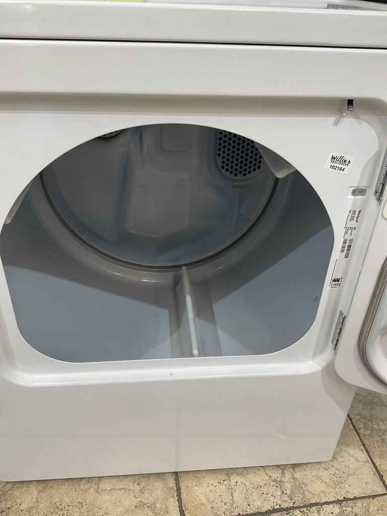 Whirlpool Used Electric Dryer 220volts (30 AMP) 29inches {3 prong} (white) 