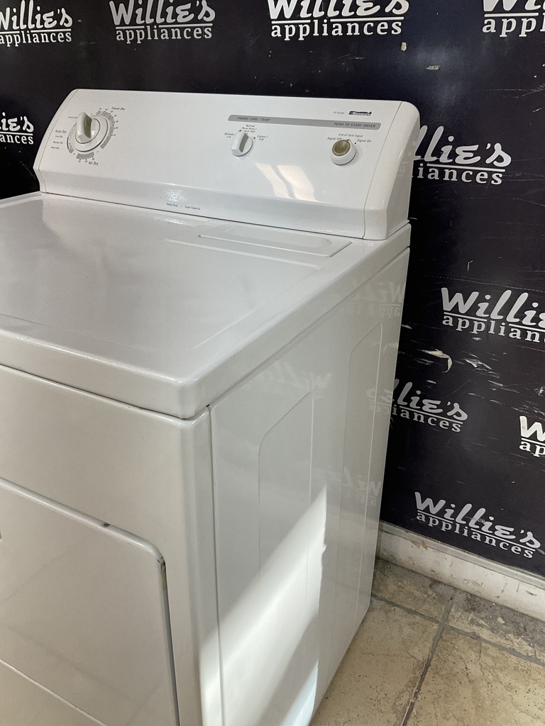 Kenmore Used Electric Dryer 220volts (30 AMP) 29inches {3 prong} (White) 