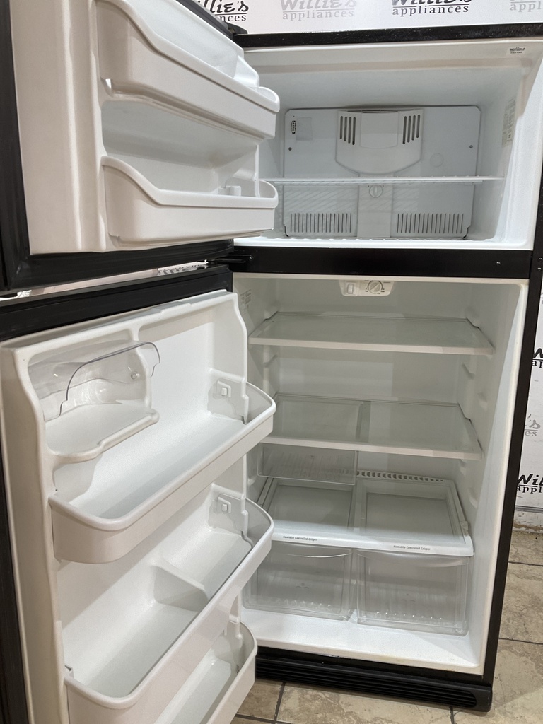 Frigidaire Used Refrigerator Top and Bottom 30x65 1/2’ (Stainless Steel) 