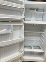 Ge Used Refrigerator Top and Bottom 28x64 1/2” (White) 