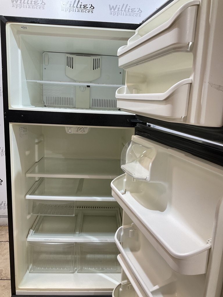 Frigidaire Used Refrigerator Top and Bottom 30x65 1/2” (Stainless Steel) 
