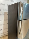 Ge Used Refrigerator Top and Bottom 28x67 1/2” (Stainless Steel) 