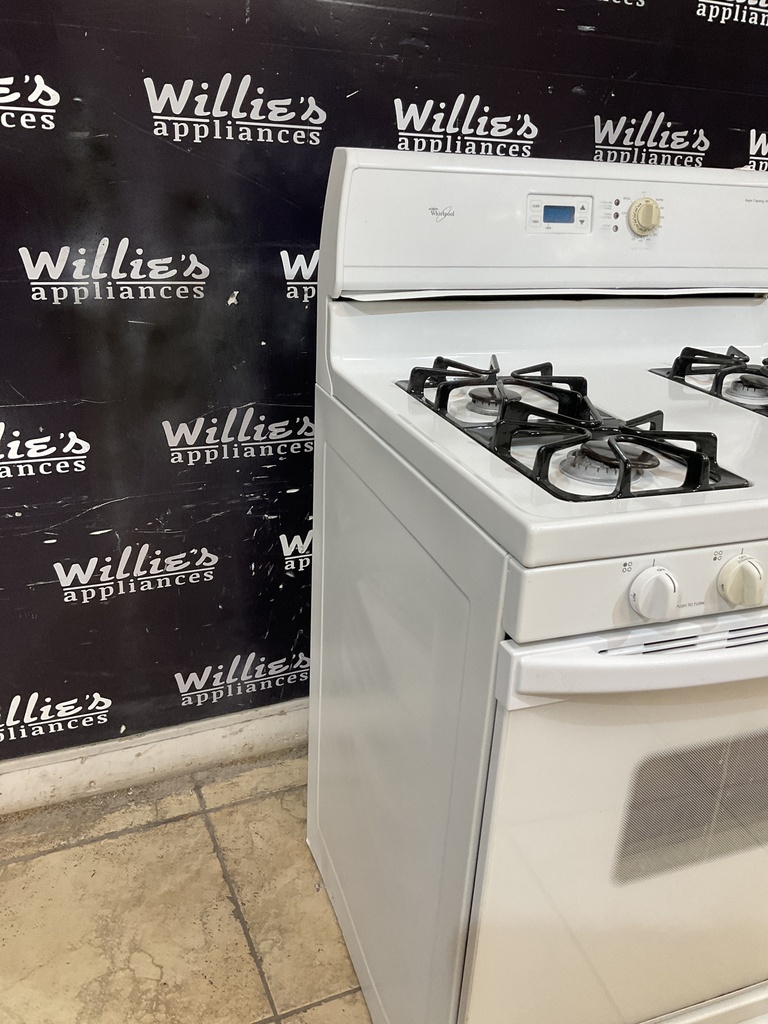 Whirlpool Used Natural Gas Stove 30inches (White) 
