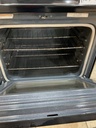 Whirlpool Used Electric Stove 220volts (40/50 AMP) 30inches {no cord} (Stainless steel) 