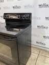 Ge Used Electric Stove 220volts (40/50 AMP) 30inches {no cord} (Black) 