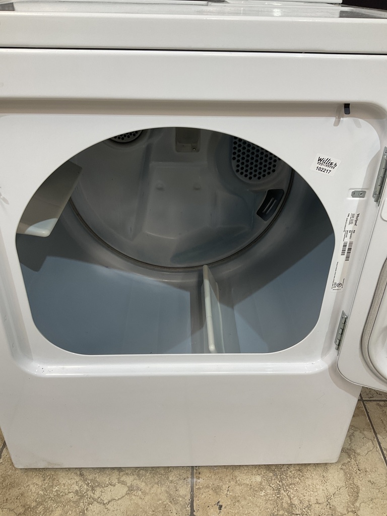 Whirlpool Used Electric Dryer 220volts (30 AMP) 29inches {3 prong} (White) 