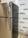 Ge Used Refrigerator Top and Bottom 28x64 (Stainless Steel) 
