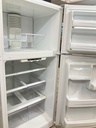 Ge Used Refrigerator Top and Bottom 30x65 1/2” (White) 