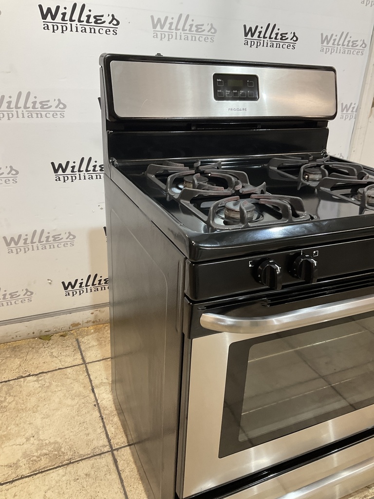 Frigidaire Used Natural Gas Stove 30inches (Stainless Steel) 