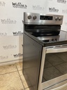 Whirlpool Used Electric Stove 220volts (49/50 AMP) 30inches {4 prong} (Stainless steel) 