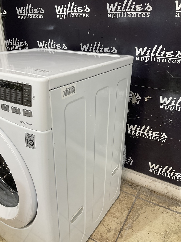 Lg Used Washer front-load 27inches (White) 