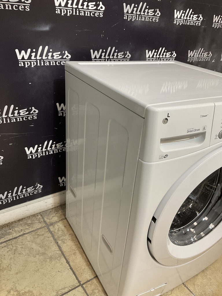 Lg Used Washer front-load 27inches (White) 