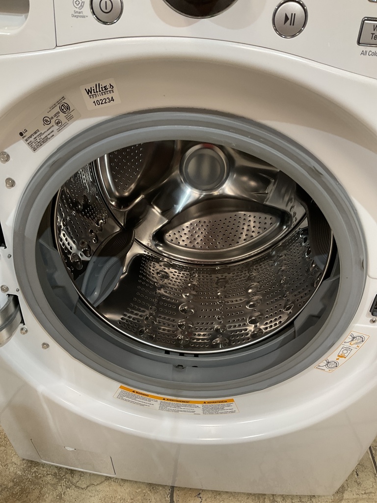 Lg Used Washer Front-load 27inches (White) 