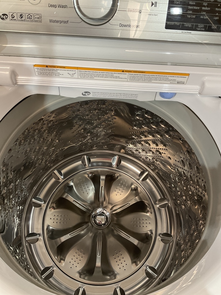 Lg Used Washer Front-load 27inches (White) 