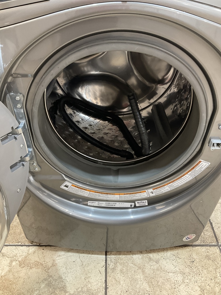 Whirlpool Used Washer Front-load 27inches (Grey) 