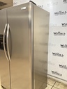 Frigidaire Used Refrigerator Side by Side Counter Depth 36 1/2” x 69” (Stainless Steel) 