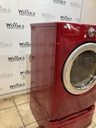 Lg Used Electric Dryer 220volts (30 AMP)27inches {3 prong} (Red) 