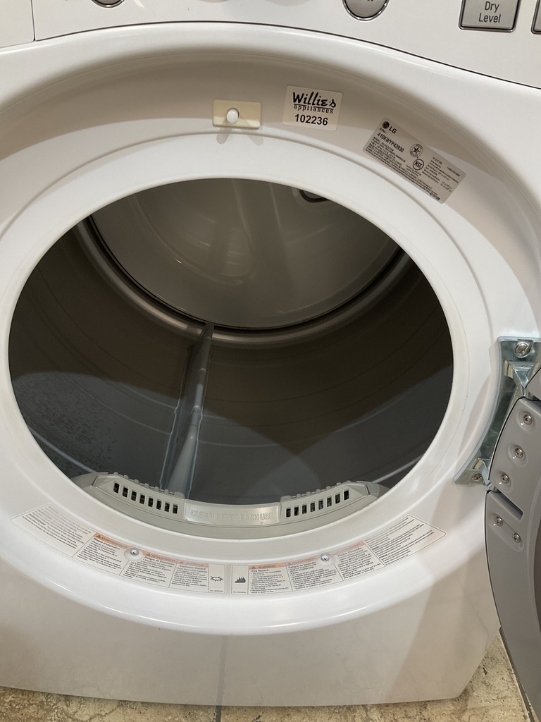 Lg Used Natural Gas Dryer 27inches (White) 