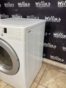 Lg Used Electric Dryer 220volts (30 AMP) 27inches {no cord} (White) 