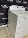 Whirlpool Used Electric Dryer 220volts (30 AMP) 29inches {no cord} (White) 