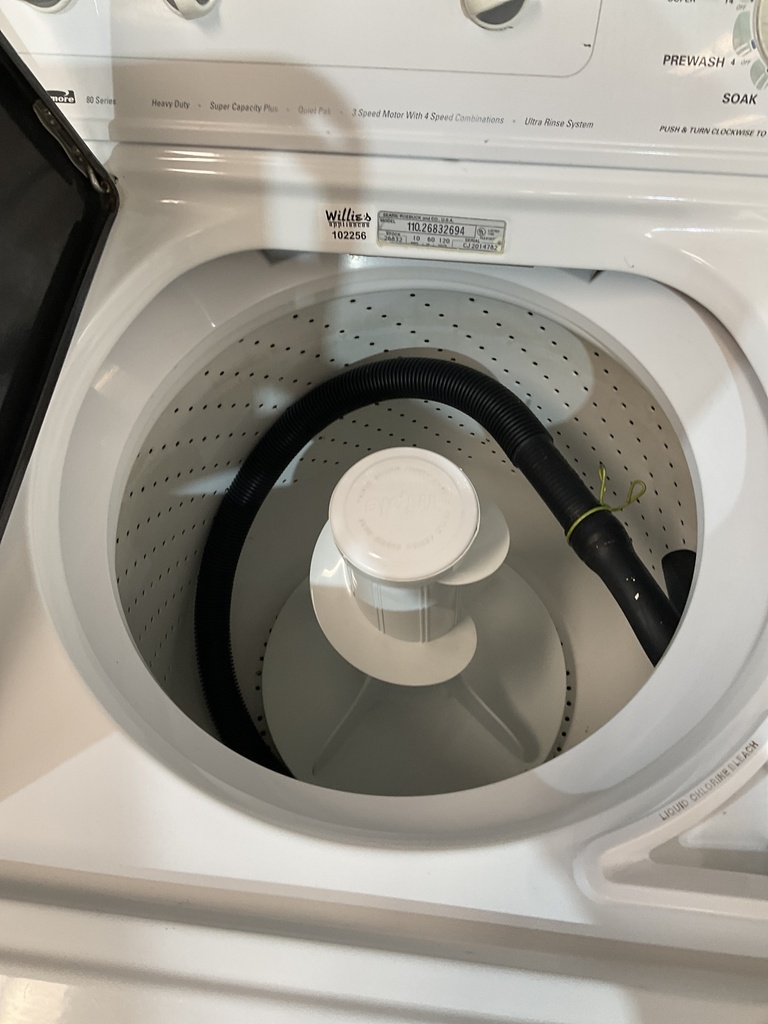 Kenmore Used Washer Top-load 27inches (White)