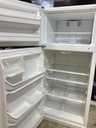 Frigidaire Used Refrigerator Top and Bottom 30x65 1/2” (White)