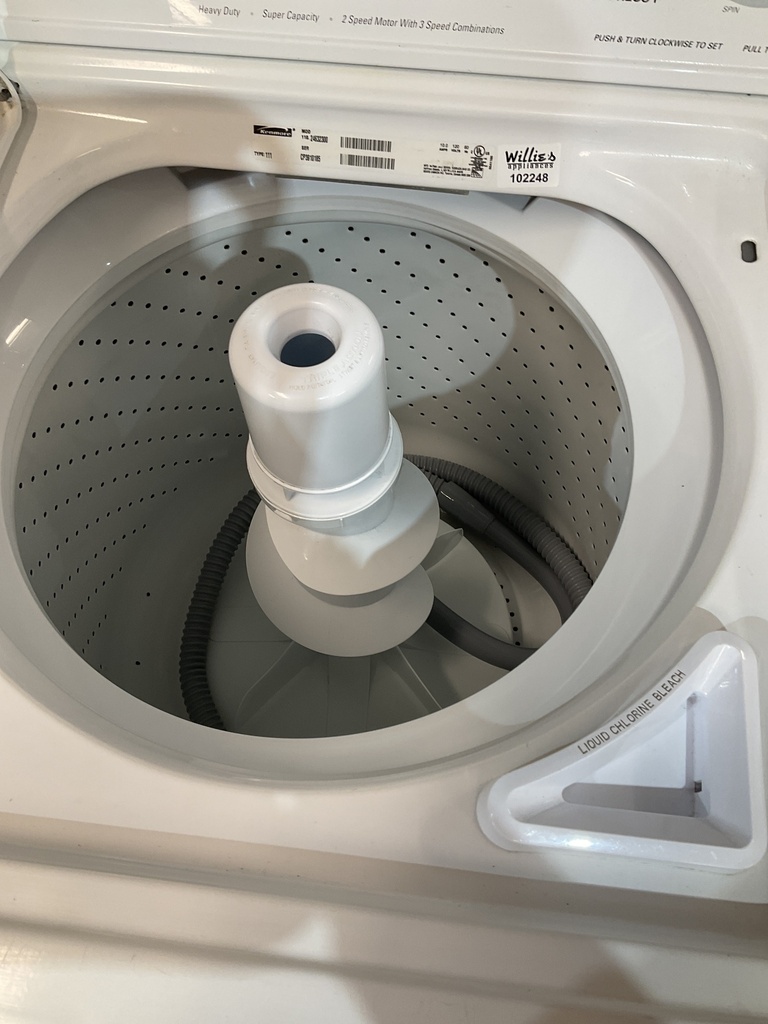 Kenmore Used Washer Top-load 27inches (White)