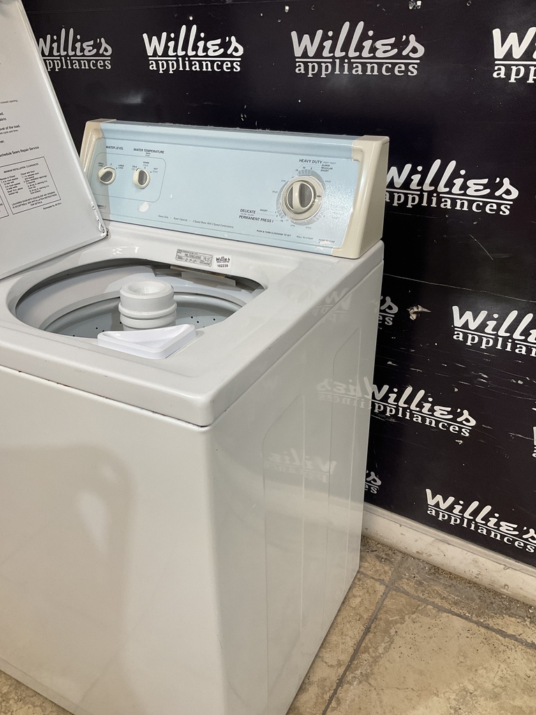Kenmore Used Washer Top-load 27inches (White) 
