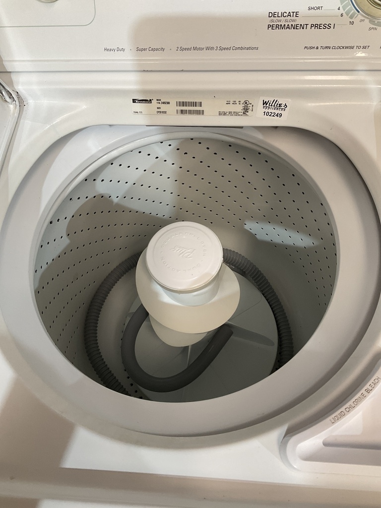 Kenmore Used Washer Top-load 27inches (White) 