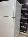 Ge Used Refrigerator Top and Bottom 30x66 1/2” (White) 