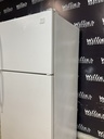 Whirlpool Used Refrigerator Top and Bottom 30x66 (White) 