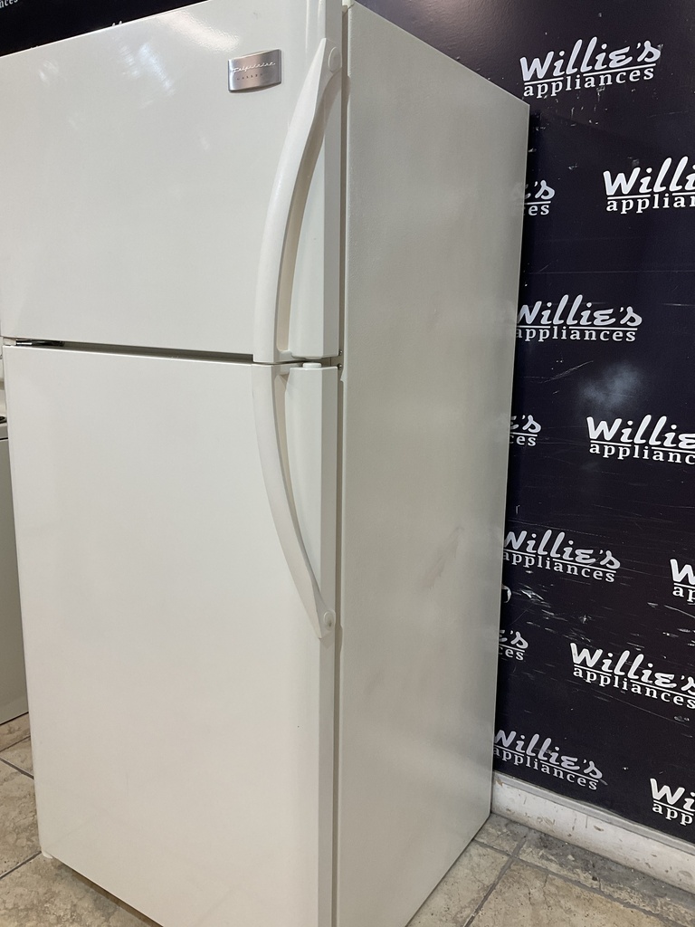 Frigidaire Used Refrigerator Top and Bottom 30x66 (Bisque) 