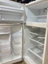 Frigidaire Used Refrigerator Top and Bottom 30x66 (Bisque) 