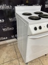 Hotpoint Used Electric Stove 220volts (40/50 AMP) 23 1/2” {4 prong} (White) 