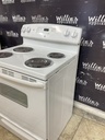 Ge Used Electric Stove 220volts (40/50 AMP) 30inches {3 prong} (White) 