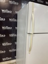 Frigidaire Used Refrigerator Top and Bottom 30x68 1/2” (White) 