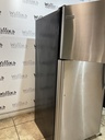 Frigidaire Used Refrigerator Top and Bottom 30x66 (Stainless Steel) 