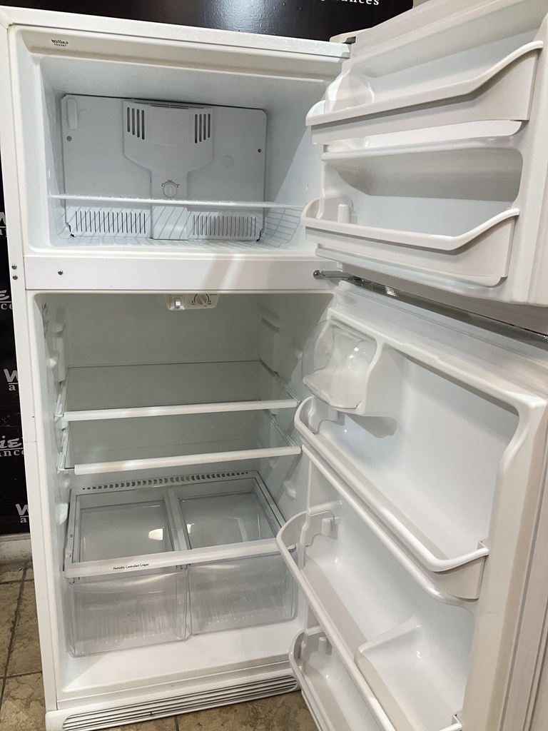 Kenmore Used Refrigerator Top and Bottom 30x65 1/2” (White) 