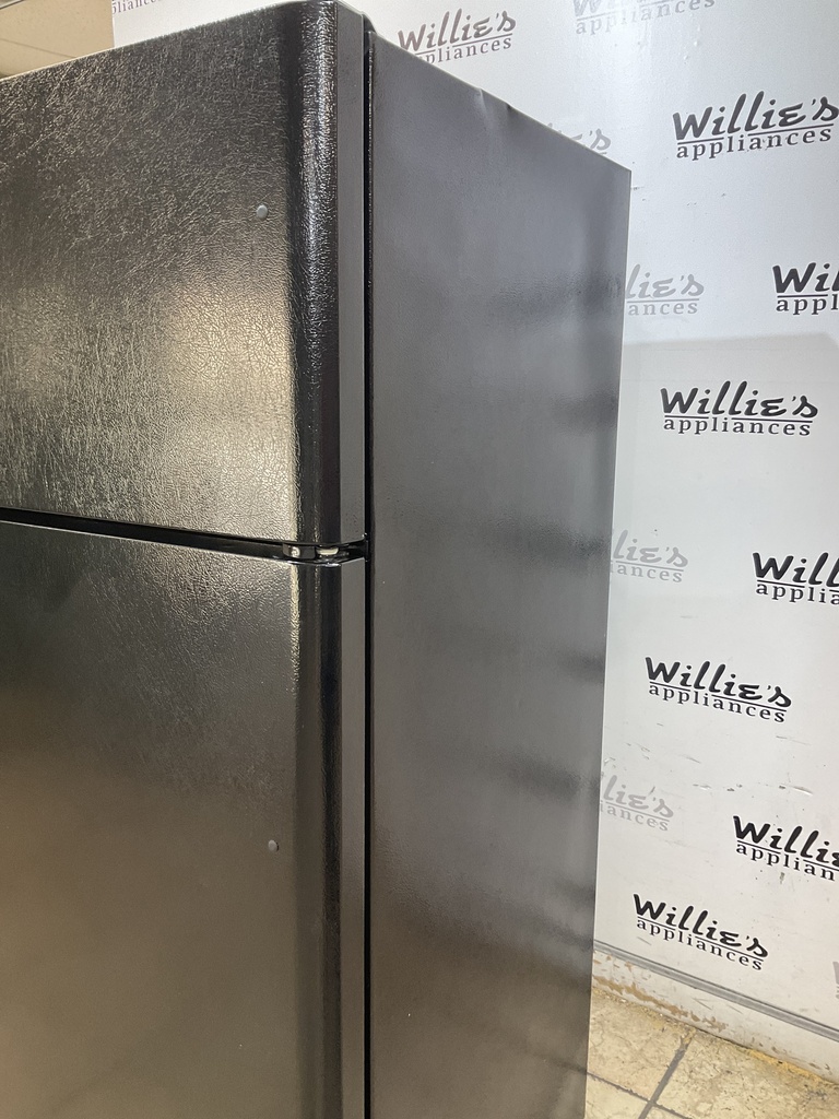 Kenmore Used Refrigerator Top and Bottom 30 1/2” x 66 1/2” (Black) 