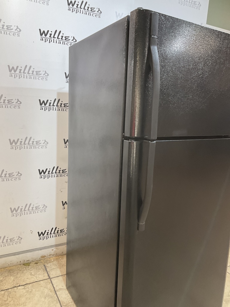 Kenmore Used Refrigerator Top and Bottom 30 1/2” x 66 1/2” (Black) 