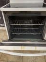 Frigidaire Used Electric Stove 220volts (40/50 AMP) 30inches {3 prong} (White) 