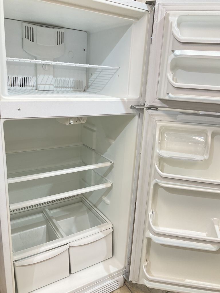 White Westinghouse Used Refrigerator Top and Bottom 30x66 1/2” (White)