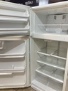 Frigidaire Used Refrigerator Top and Bottom 30x65 1/2” (White) 