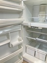 Ge Used Refrigerator Top and Bottom 30x66 (White) 