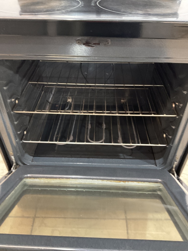 Kenmore Used Electric Stove 220volts (40/50 AMP) 30inches {4 prong} (Stainless Steel) 