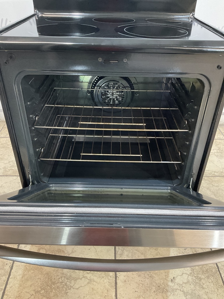 Kenmore Used Electric Stove 220volts (40/50 AMP) 30inches {3 prong} (Stainless Steel) 