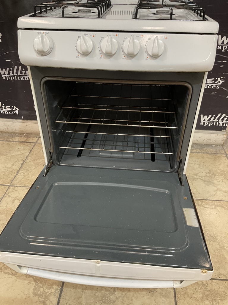 Hotpoint Used Gas Propane Stove 24inches (White) 