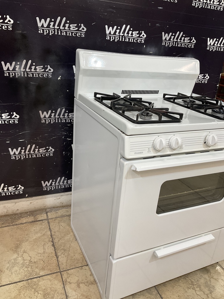 Premier Used Natural Gas Stove 30inches (White) 